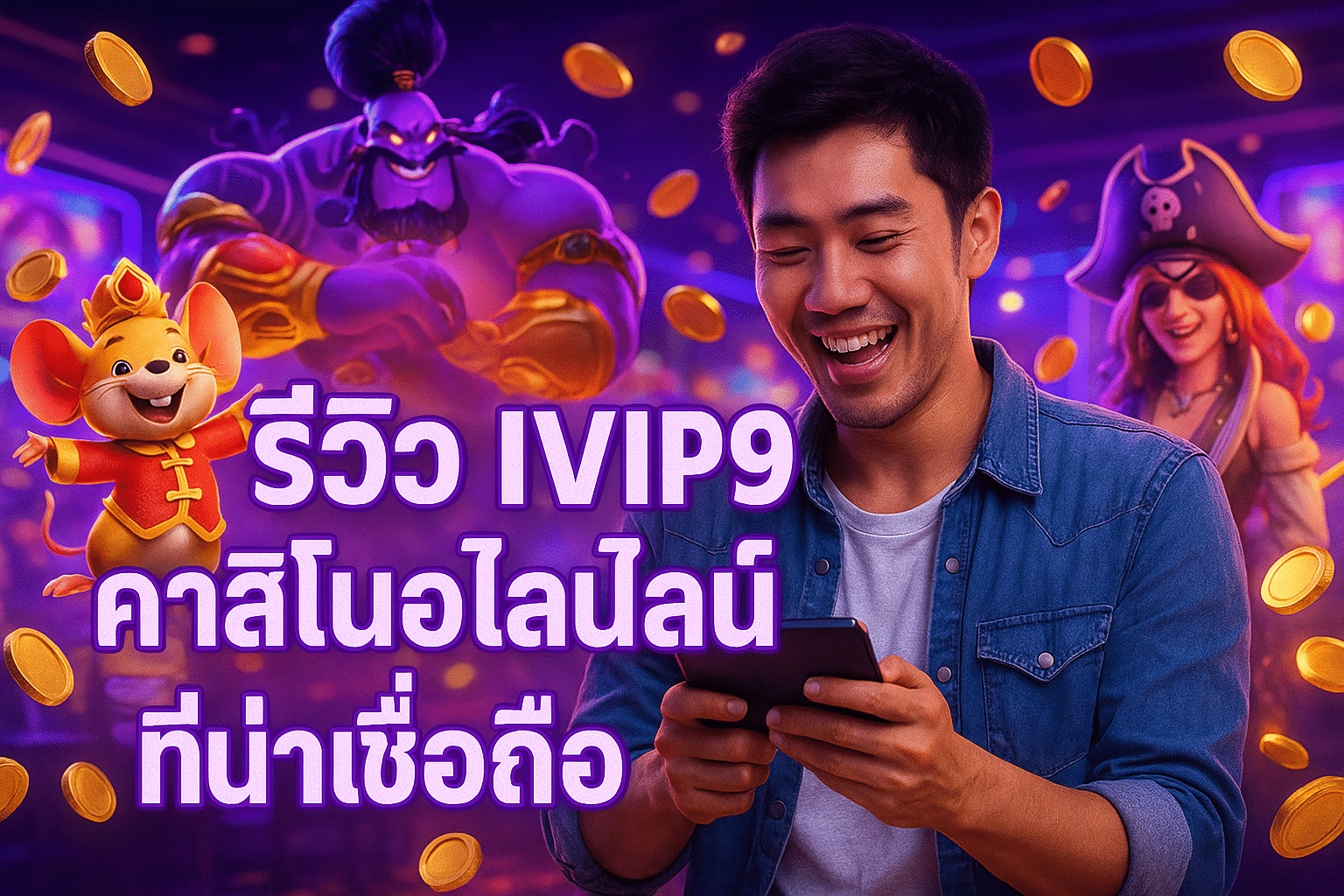รีวิว IVIP9 คาสิโนออนไลน์ ที่น่าเชื่อถือ