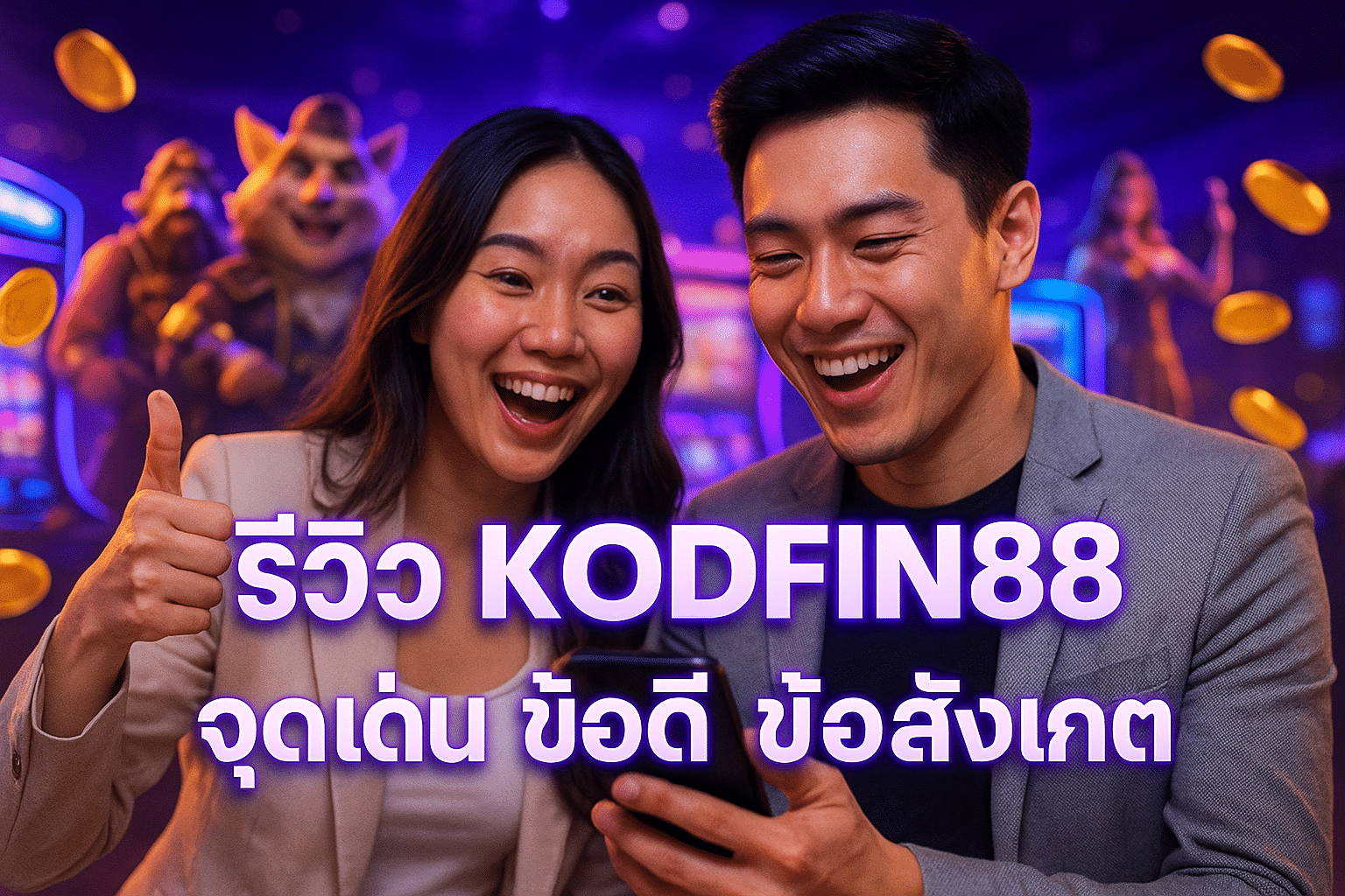 รีวิว KODFIN88 จุดเด่น ข้อดี ข้อสังเกต