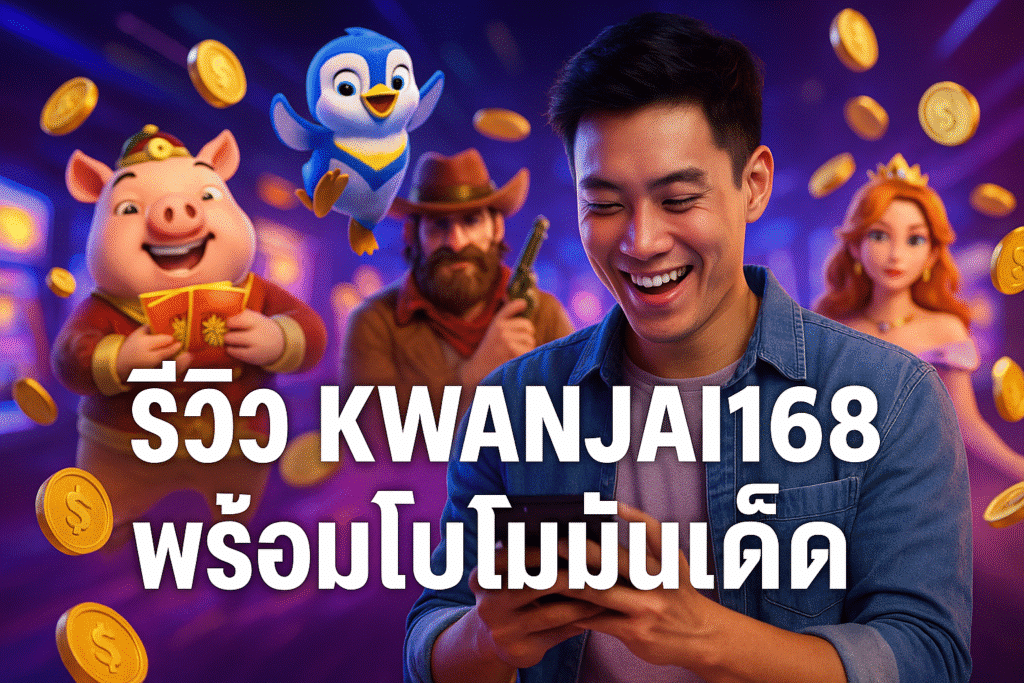 รีวิว KWANJAI168 พร้อมโปรโมชั่นเด็ด