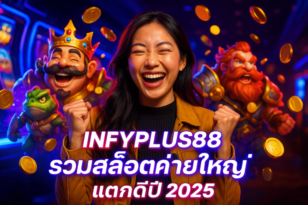 INFYPLUS88 รวมสล็อตค่ายใหญ่ แตกดีปี 2025