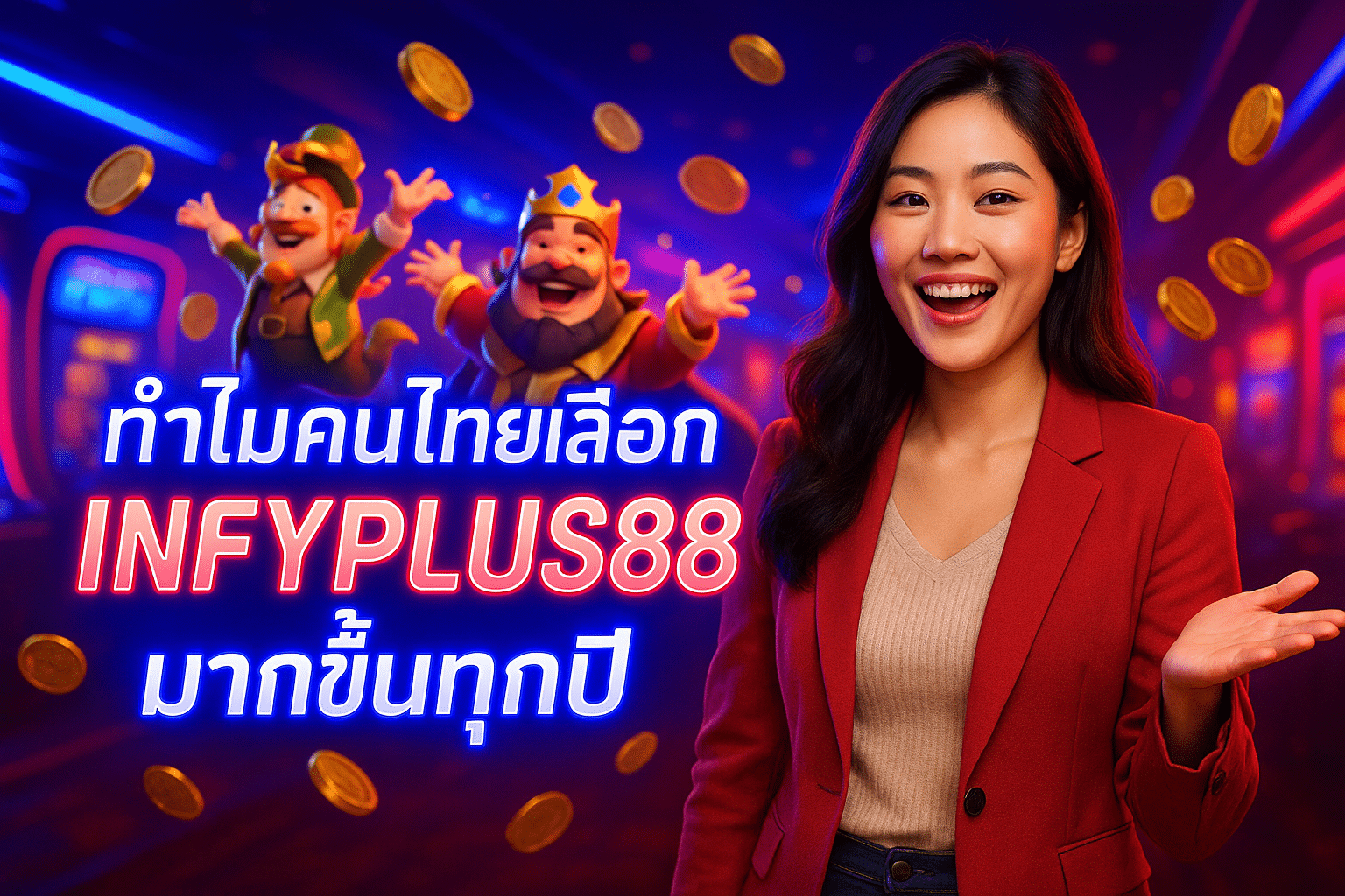 ทำไมคนไทยเลือก INFYPLUS88 มากขึ้นทุกปี